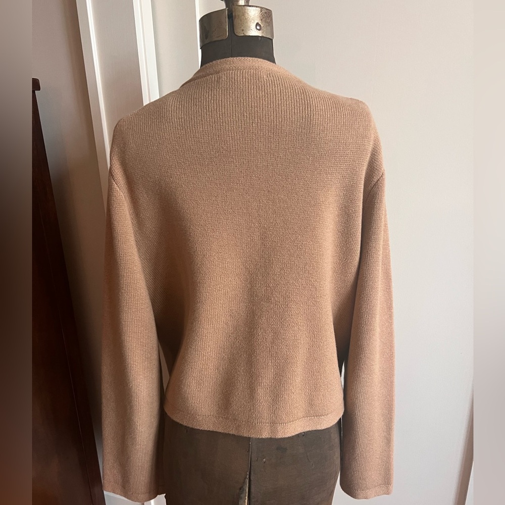 Cotton Lady Jacket Sweater by J. Crew XL - Picture 3 of 7